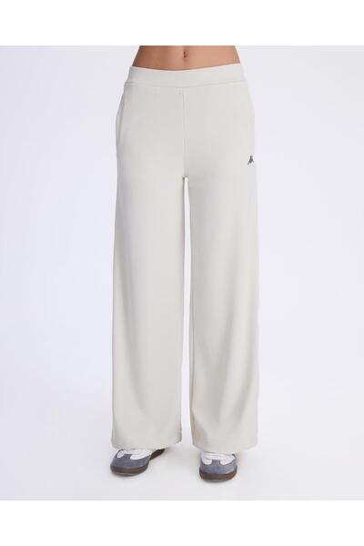 Kappa Authentic Avy Pant Kadın Taş Rengi-Siyah Comfort Eşofman Altı