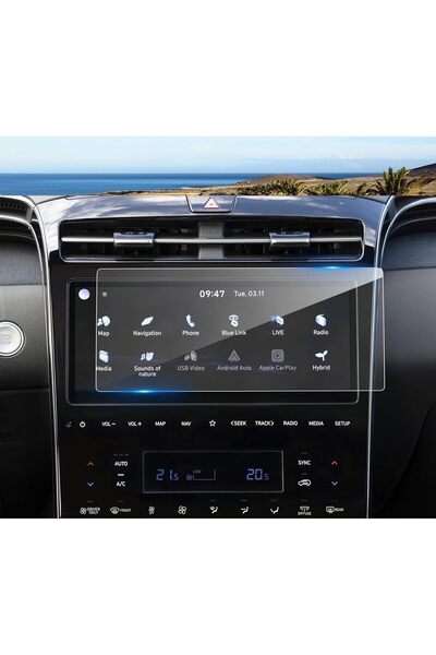 Mobilite Hyundai Tucson Compatible 2021-2024 Model 10.25 Inch Multimedia Navi...