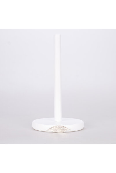 Selim Držač papirnih ubrusa u obliku lista, belo-srebrni