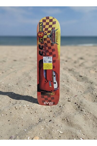 Zivvo Ahşap Kaykay Orta Boy Çocuk Kaykayı Karışık Desenli 60cm