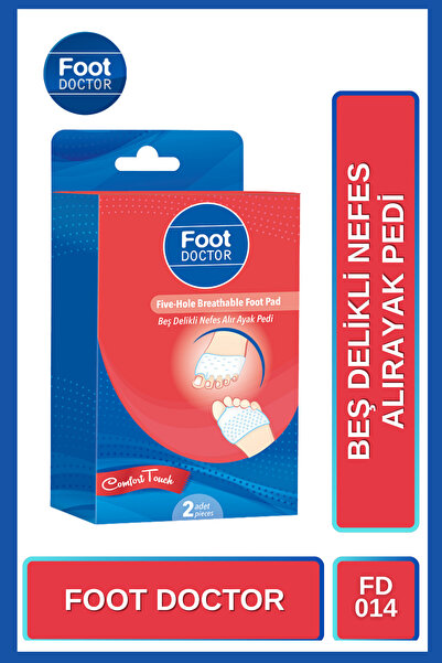 Foot Doctor Beş Delikli Nefes Alır Ayak Pedi 2 Adet