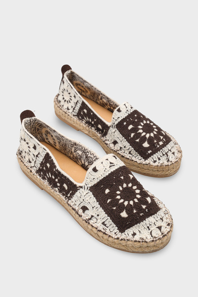 Capone Outfitters Vera Knitted Women's Espadrille
