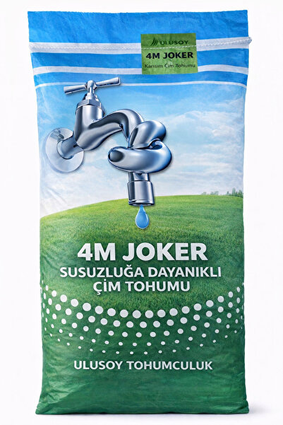 ULUSOY TOHUMCULUK 4m Joker Çim Tohumu Karışımı 10kg