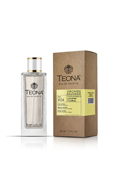 TEONA Apa de Toaleta W34 Orchide Sauvage Femei 50 ml