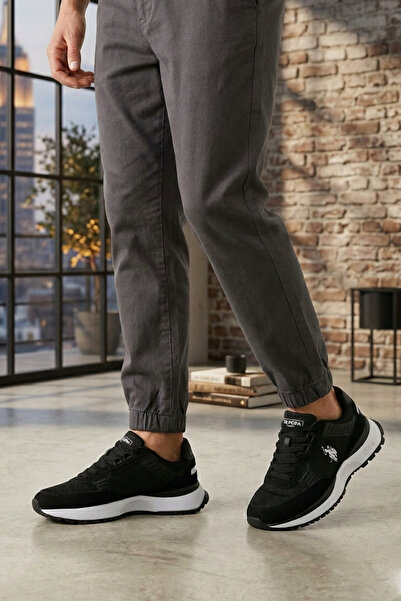 U.S. Polo Assn. A1452 Μαύροι Άνδρες Αθλητικό παπούτσι