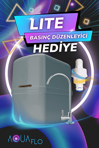 AQUAFLO Lite Mineralli Çelik Tanklı Su Arıtma Cihazı (SDNP13-M-S)