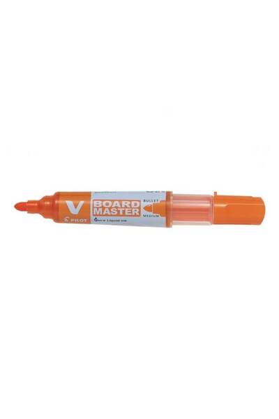 Pilot Marker Vboard Master pentru tablă albă, vârf rotund, 2,3 mm, portocaliu