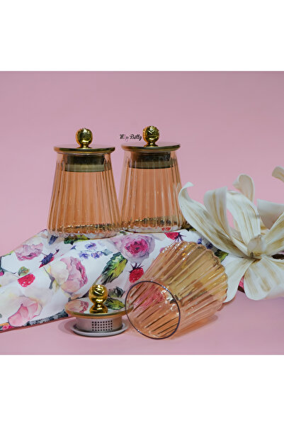 Miss Betty Rose Deluxe Glass 3-Piece Spice Set
