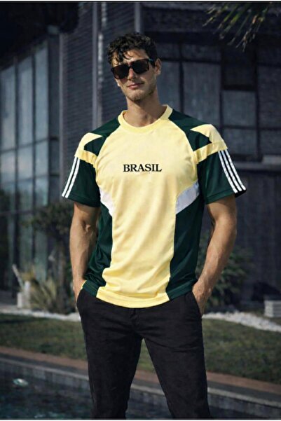 KUN SPORTSWEAR VINTAGE RETRO NOSTALGIA BRAZILIAN CULORI NACIONALE OVERSIZE UN...