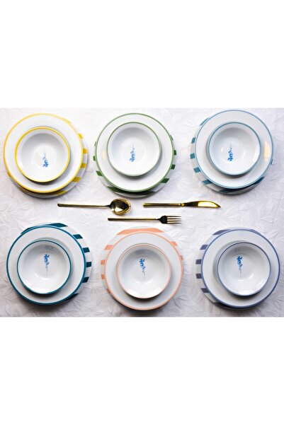 Porland Girye 24 Parça 6 Kişilik Yemek Takımı
