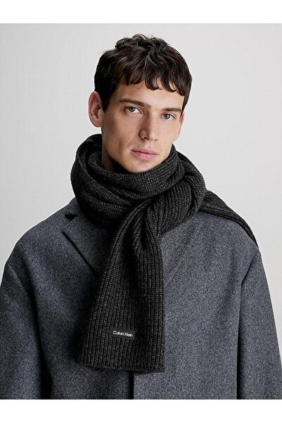 Calvin Klein DADDY WOOL KNIT SCARF