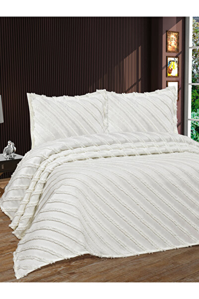 My Bed Home Collection PONPON СЕРИЯ МОДЕЛ С МАЛКО ПОДЛЕЖНИЦИ 3-ЧАСТЕН КОМПЛЕК...