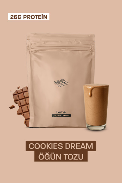 bahs. Proteinli Öğün Tozu - Double Choco 600gr - 10 Servis
