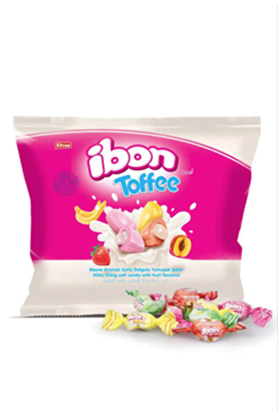 Elvan حلوى ايبون توفي بالحليب والفواكه 300 جرام. (عبوة واحدة)