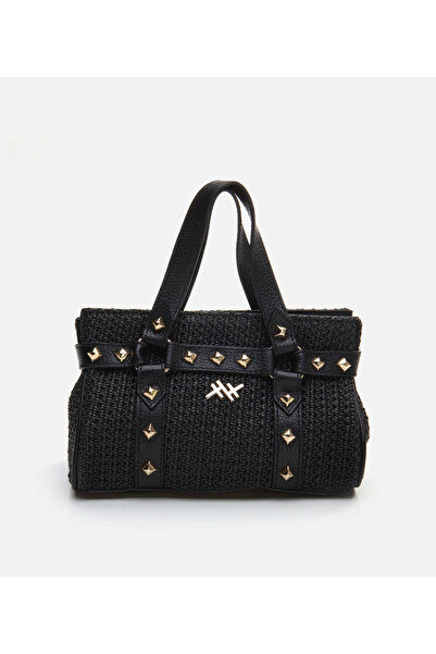 Hotiç Kadın Siyah Mini (Çapraz) Çanta