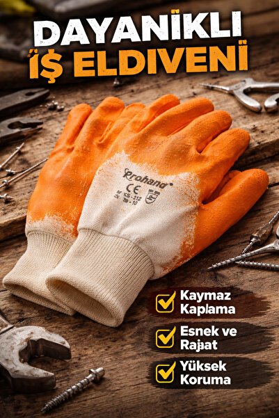 PROHAND Profesyonel Nitril İş Eldiveni – (12 çift)