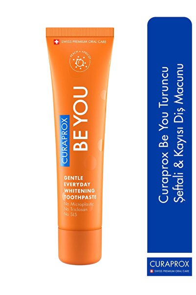 Curaprox Be You Turuncu / Şeftali&Kayısı Diş Macunu 60ml