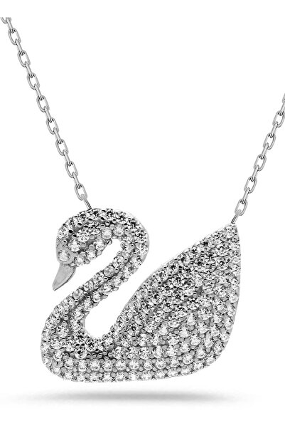 Else Silver Kuğu Gümüş Kolye