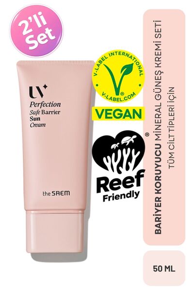 THE SAEM UV Perfection Safe Barrier Sun SPF50+ PA++++ / Bariyer Koruyucu Mine...