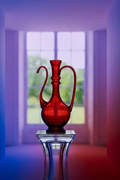 DECOSTYLE Bordo Cam ibrik Yükseklik: 500mm  Çap: 175mm  Litre: 2500ml