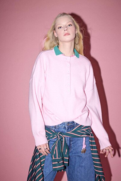 DeFacto Regular Fit okrugla kragna pleteni džemper G9736AX26SP