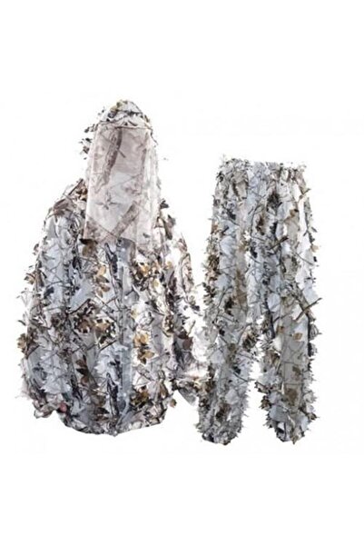 Deerhunter Sneaky 3D Pull-Over Snow Camo Gizlenme Seti L