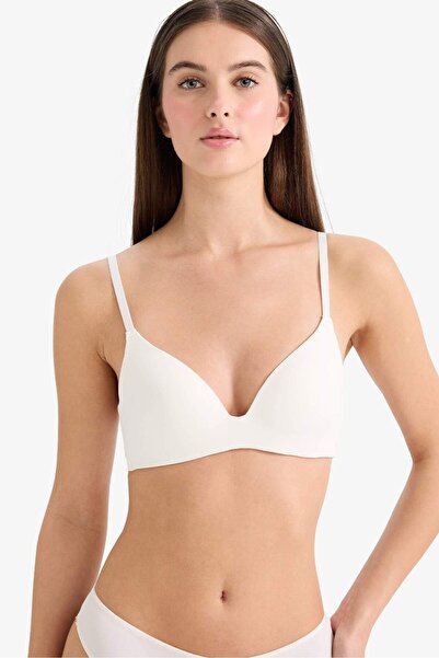 DeFacto Σουτιέν T-shirt με ενσωματωμένα επιθέματα και χωρίς μπανέλες D2714AX26SP