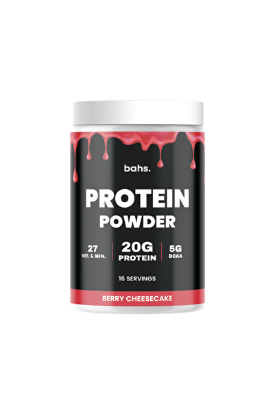bahs. 16 Serve Protein Powder - Berry Cheesecake - 464gr
