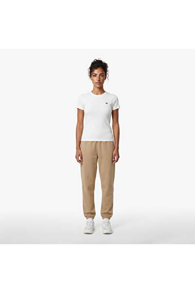 Lacoste Unisex Regular Fit Bej Eşofman Altı