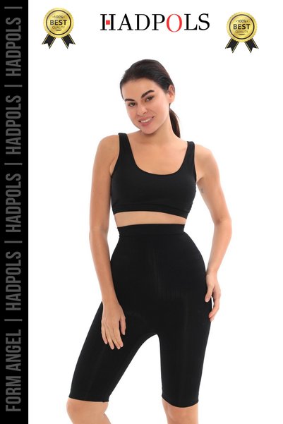 HadPols # Corset Laser Cut Stitch-Free Traceless t Shaping / Sculpting Anti-Slip Anti-Cellulite Long Corset - 1 Piece