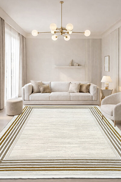 ünalcarpet 4 Metrekare - 6 Metrekare Bambu Tarz Modern Salon Oturma Odası Mut...