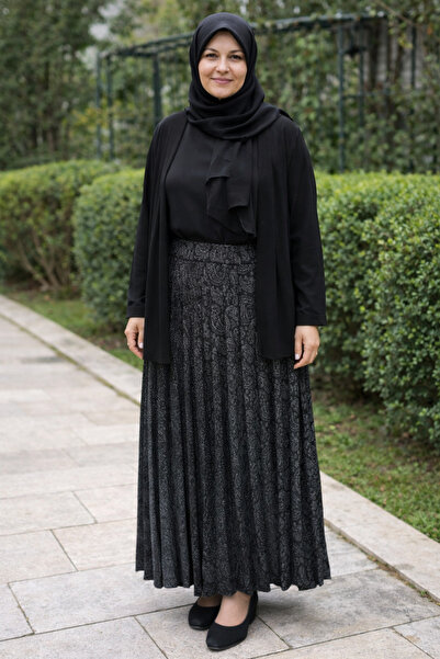 ARG Pileli Kaşe Etek(uzak şehir eteği)