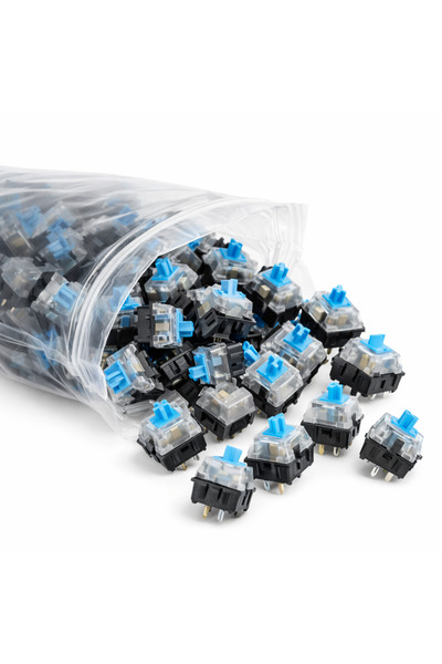 Su Geçirmez Mekanik Klavye Blue Switch - Clicker Switch - 50 Adet
