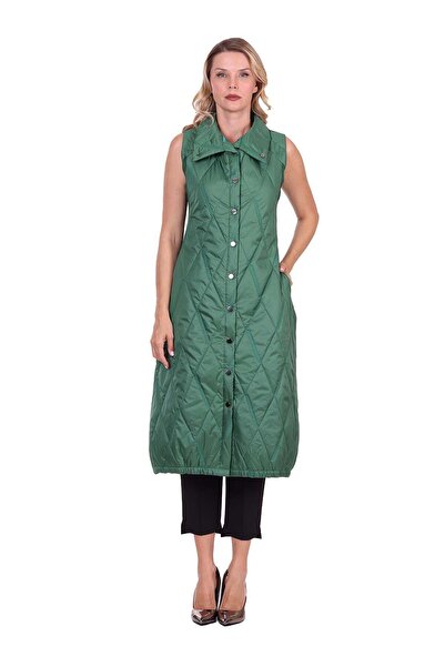 Invee Propeller Quilted Vest Green