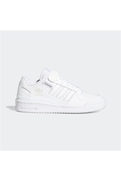 adidas Pantofi sport albi pentru femei Forum (FY7973)