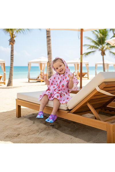 Elias Baby %100 Organik Müslin Panço Havuz/deniz/banyo Panço/kurulama Havlusu...