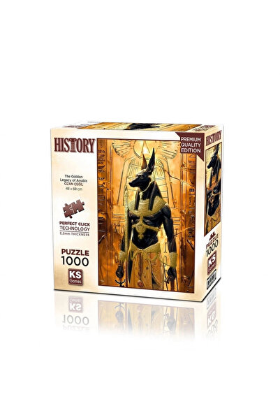 Ks Puzzle The Golden Legacy of Anubis 1000 Parça Puzzle