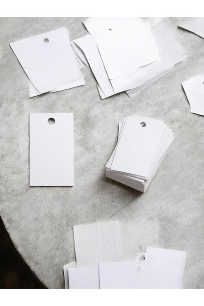 Metin Dereli Kartonska etiketa sa cenom 500 komada 2x3 cm 3 mm perforirana