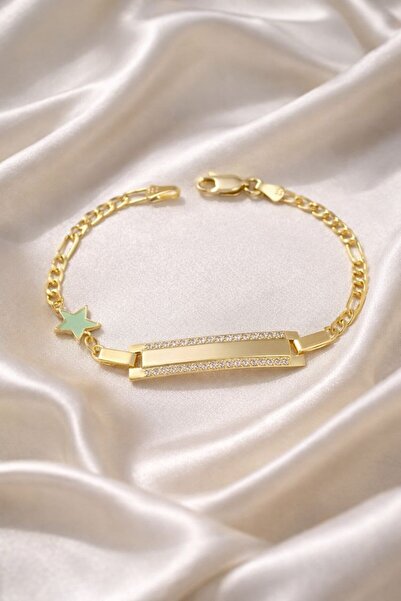 IAMIRA Green star child bracelet