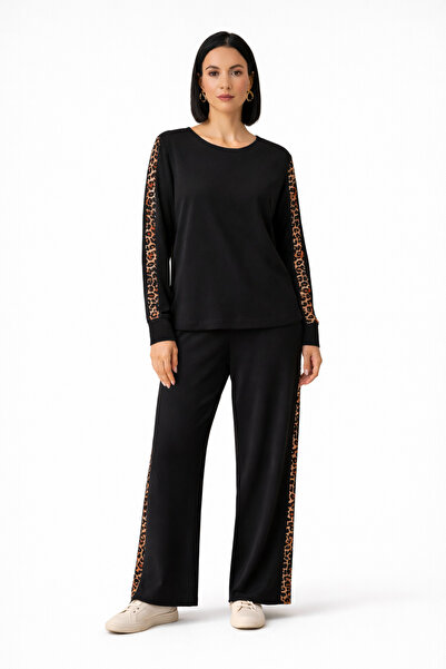 trendalisse Komplet od fleksibilnog modalnog materijala sa leopard printom i ...