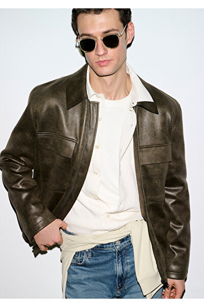 Mavi Pocket Detail Brown Jacket Regular Fit / Normal Cut 0110780-70219
