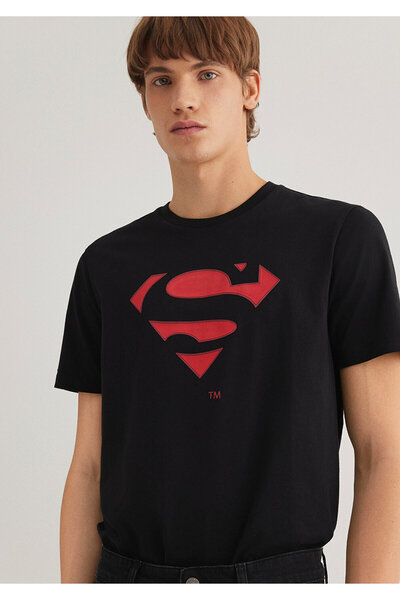Mavi Superman Štampano Muškarci T-shirt M066875-900
