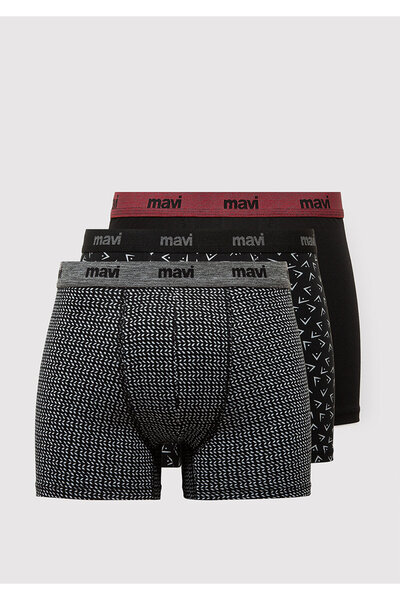 Mavi Triple Black Štampano bokserice 0912225-900