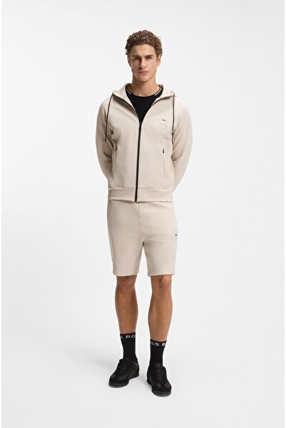 BOSS Esnek pamuk karışımlı şort
