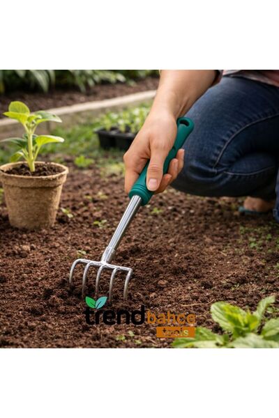 trendbahce Demir El Tırmığı Mavi