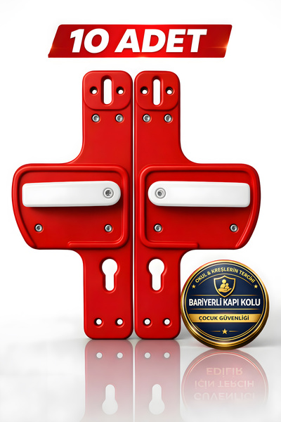 Life 360 Bariyerli Kapı Kolu |Çocuk Güvenlikli | Okul, Kreş ve Eğitim Alanlar...