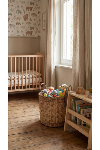 HAKİCİ Çok Amaçlı Hasır Oyuncak Sepeti Organizer