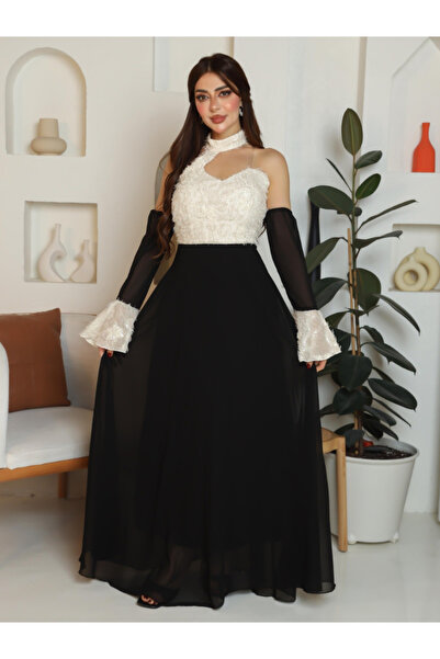 Nice Model Eid Evening Dress With Elegant Cut Lightweight Chiffon Skirt Wrap ...