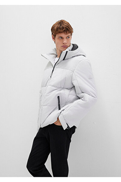 Mavi Water Repellent K Hooded Gray Inflatable Jacket 0110675-70074