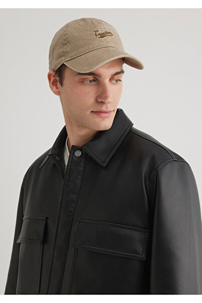 Mavi Pălărie maro brodata Freedom 0911884-70373